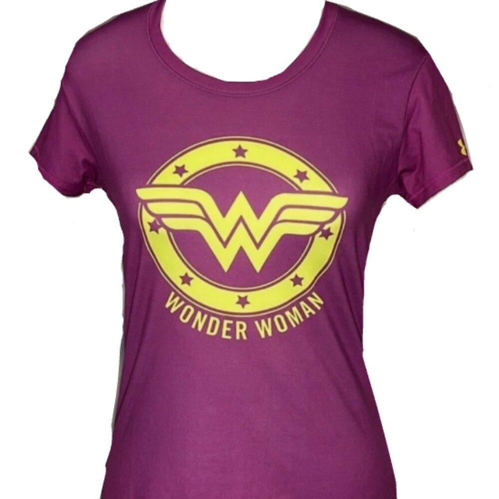 Women's Under Armour HeatGear DC Comics Wonder Woman T-Shirt